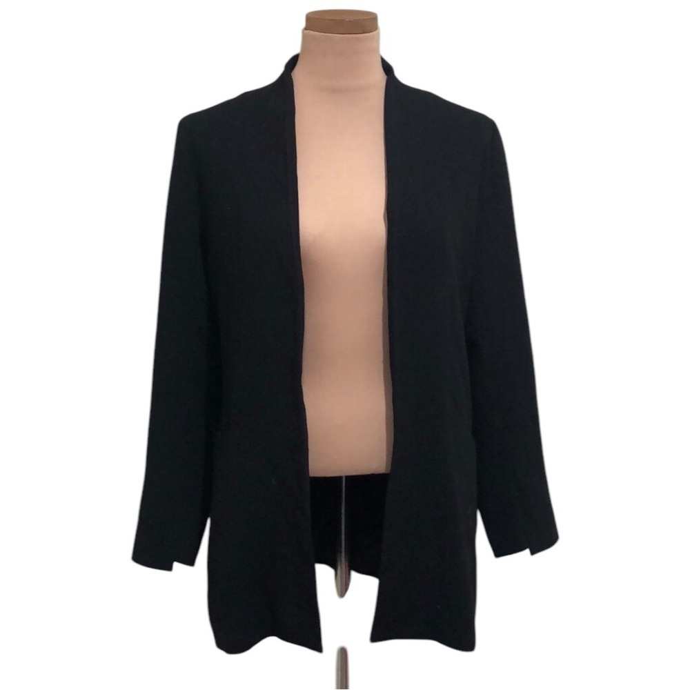 Just Female Fitted Blazer Size Small Black